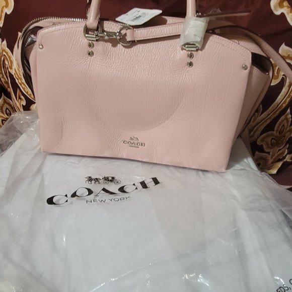 What Coach Pink bag sachet new